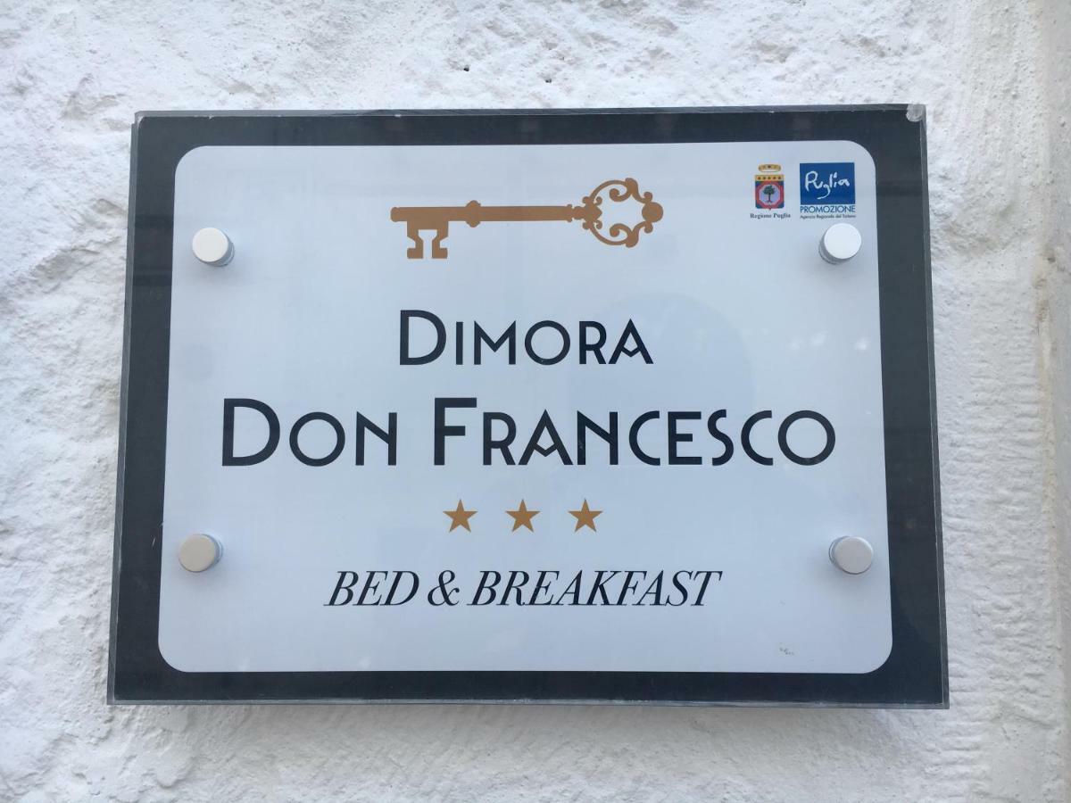 לינה וארוחת בוקר אלברובלו Dimora Don Francesco מראה חיצוני תמונה